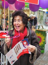 Aktionstag Let's face it - Gewalt ist keine Privatsache